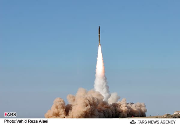 Iran ballistic launch
