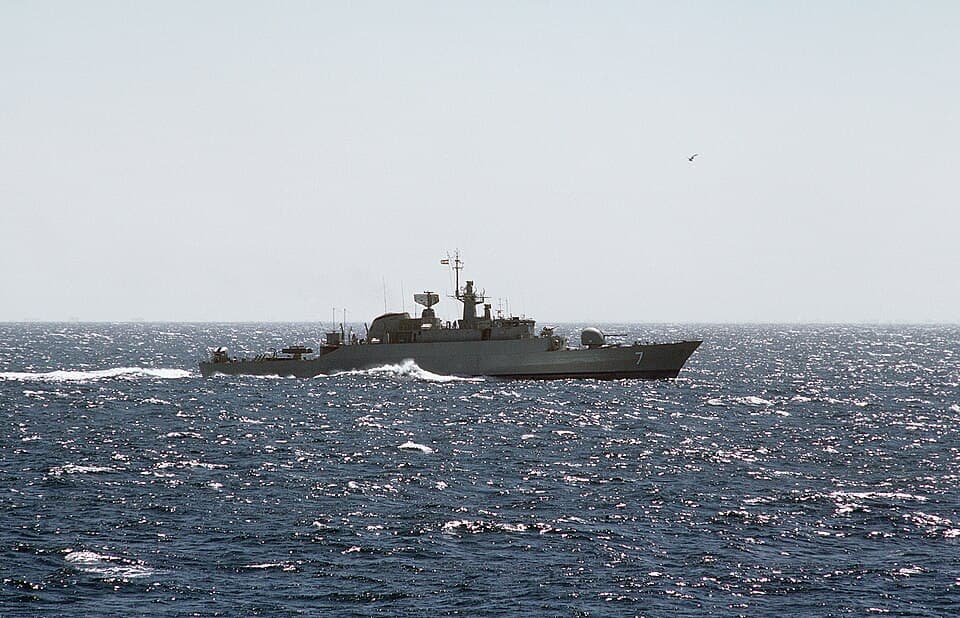Iranian frigate