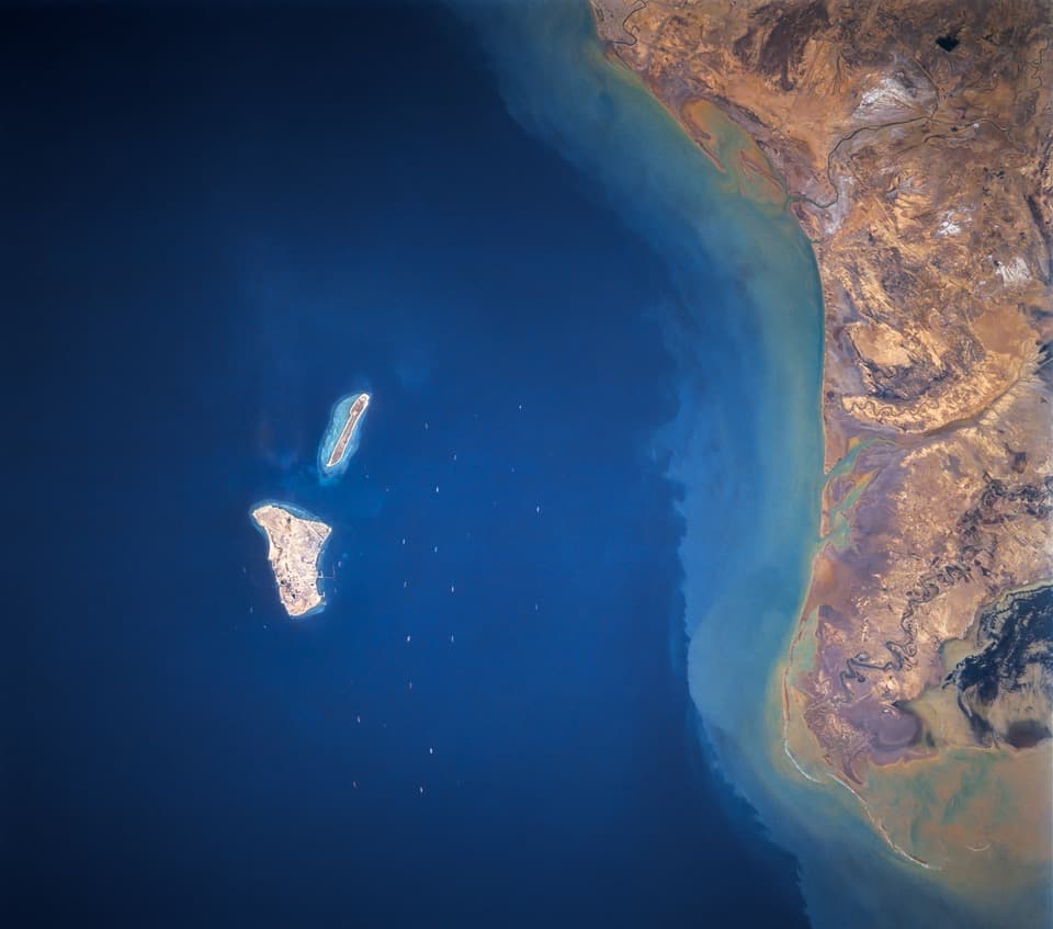 Kharg Island satellite