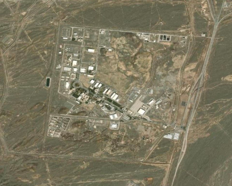 Natanz satellite view